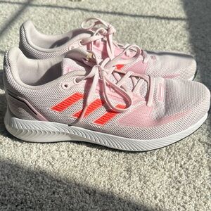 Adidas Women's Pink and Red Athletic Shoes